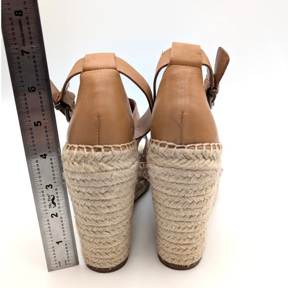 Treasure & Bond Sannibel Platform Wedge Sandal Women's Brown Size US7.5M EU38 - Picture 3 of 7